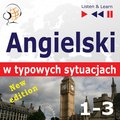 Angielski w typowych sytuacjach. 1-3 - New Edition: A Month in Brighton + Holiday Travels + Business English: (47 tematów na poziomie B1-B2) - audiobook