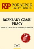 Rozkłady czasu pracy. Zasady tworzenia harmonogramów - ebook