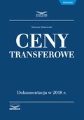 Ceny transferowe - ebook