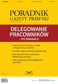 Delegowanie pracowników - po zmianach - ebook