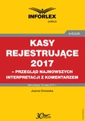 Kasy rejestrujące 2017 - ebook