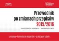 PRZEWODNIK PO ZMIANACH PRZEPISÓW 2015/2016 DLA KSIĘGOWYCH I KADROWYCH w jsfp - ebook