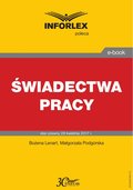 Świadectwa Pracy - ebook