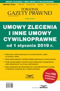 Umowy zlecenia i inne umowy cywilnoprawne od 1 stycznia 2019 r. - ebook