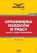 Uprawnienia rodziców w pracy - urlopy, zasiłki, świadczenia - ebook