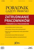 ZATRUDNIANIE PRACOWNIKÓW - PORADNIK DLA PRACODAWCÓW (PGP 7/2017) - ebook