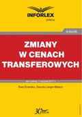 Zmiany w cenach transferowych - ebook