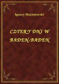 Cztery Dni W Baden-Baden - ebook