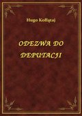 Odezwa Do Deputacji - ebook