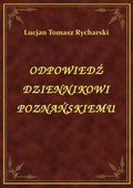 Odpowiedź Dziennikowi Poznańskiemu - ebook