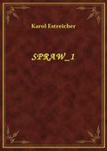 Spraw 1 - ebook