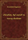 Chciałem, byś zastał tu rzeczy duchowe - ebook