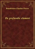 De profundis clamavi - ebook