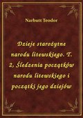 Dzieje starożytne narodu litewskiego. T. 2, Śledzenia początków narodu litewskiego i początki jego dziejów - ebook