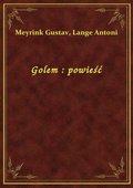 Golem : powieść - ebook