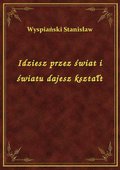 Idziesz przez świat i światu dajesz kształt - ebook