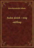 Jeden dzień : trzy odsłony - ebook