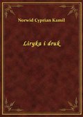 Liryka i druk - ebook