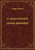 O sprzecznościach sprawy żydowskiej - ebook