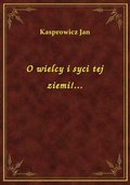 O wielcy i syci tej ziemi!... - ebook