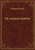 Od ostatniej niedzieli - ebook