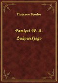 Pamięci W. A. Żukowskiego - ebook