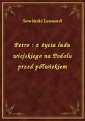 Petro : z życia ludu wiejskiego na Podolu przed półwiekiem - ebook