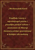 Przykłady i wzory z najcelniejszych poetów i prozaików polskich zebrane i zastósowane do Historyi literatury polskiej opowiedzianej w krótkości dla modzieży - ebook