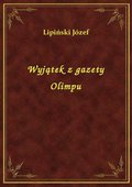 Wyjątek z gazety Olimpu - ebook