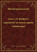 Sonet I (O krótkości i niepewności na świecie żywota człowieczego) - ebook