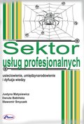 Sektor usług profesjonalnych - ebook