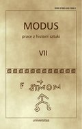 Modus. Prace z historii sztuki. Tom VII - ebook