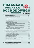 Przegląd Podatku Dochodowego – e-wydania – 19/2024