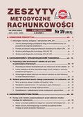 Zeszyty Metodyczne Rachunkowości – e-wydania – 19/2024