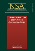 Zeszyty Naukowe Sądownictwa Administracyjnego – e-wydanie – 4/2024