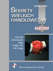 : Sekrety wielkich handlowców - ebook