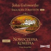 : Saga rodu Forsyte’ów. Tom 4. Nowoczesna komedia. Część 1. Biała małpa - audiobook