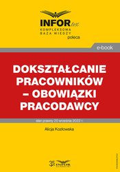 : Dokształcanie pracowników - obowiązki pracodawcy - ebook