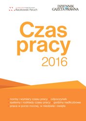 : Czas pracy 2016 - ebook