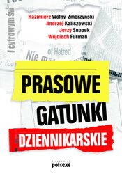 : Prasowe gatunki dziennikarskie - ebook