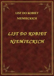 : List Do Kobiet Niemieckich - ebook