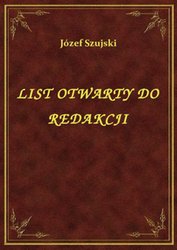 : List Otwarty Do Redakcji - ebook