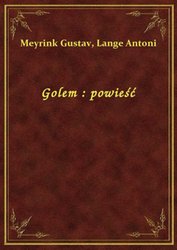 : Golem : powieść - ebook