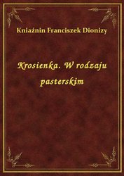 : Krosienka. W rodzaju pasterskim - ebook