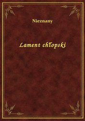 : Lament chłopski - ebook