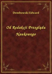 : Od Redakcji Przeglądu Naukowego - ebook