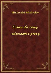 : Pisma do żony, wierszem i prozą - ebook