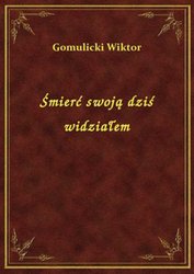 : Śmierć swoją dziś widziałem - ebook