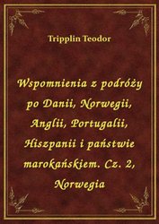 : Wspomnienia z podróży po Danii, Norwegii, Anglii, Portugalii, Hiszpanii i państwie marokańskiem. Cz. 2, Norwegia - ebook