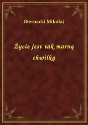 : Życie jest tak marną chwilką - ebook